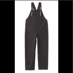 Canvas Black Overalls